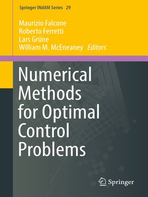 cover image of Numerical Methods for Optimal Control Problems